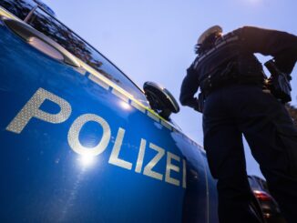 Als eine Party aufgelöst werden soll, zielt ein Unbekannter mit einer Silvesterrakete in Richtung Polizisten. (Symbolbild)