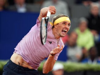 Alexander Zverev spielte sein erstes Match am Rothenbaum.