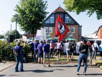 Protest gegen AfD-Treffen