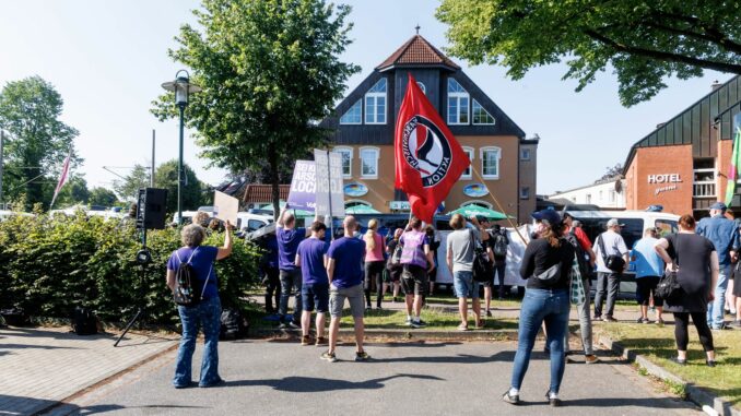 Protest gegen AfD-Treffen