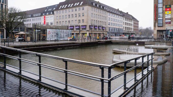 Bei der Städtebauförderung in Schleswig-Holstein drohen Kürzungen (Archivbild).