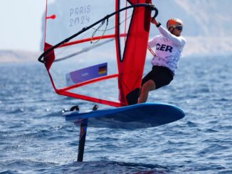 Windsurfer Sebastian Kördel erlebte einen rabenschwarzen Tag bei Olympia.