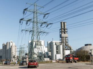 Auf dem Gelände des stillgelegten Kohlekraftwerks Moorburg soll ein Großelektrolyseur für grünen Wasserstoff entstehen. (Archivbild)