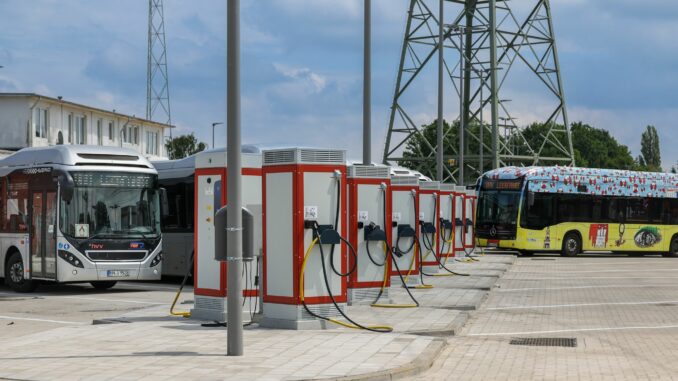 Neue Betriebshöfe für E-Busse brauchen große Flächen