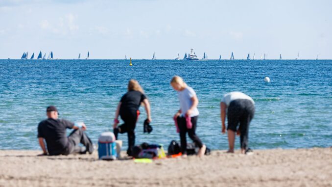 Die Travemünder Woche verlief friedlich.