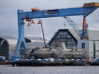 ThyssenKrupp will die Kieler Werft TKMS verselbstständigen. (Archivbild)