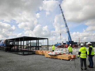 Northvolt treibt den Bau der Fabrik bei Heide nach eigenen Angaben weiter voran. (Archivbild)