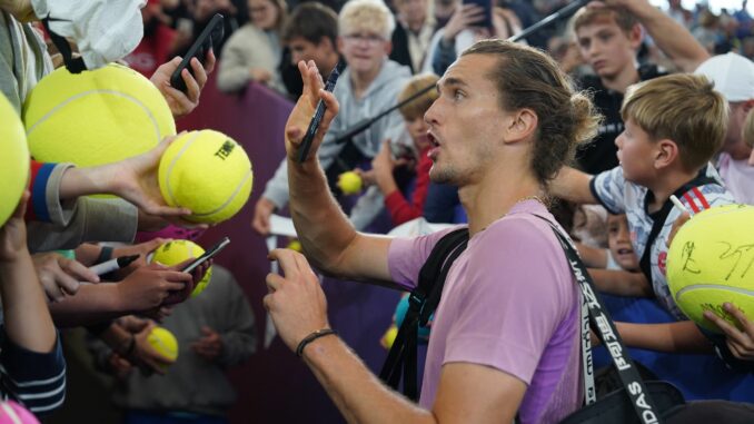 Alexander Zverev wäre gerne Fahnenträger der deutschen Olympia-Mannschaft in Paris.