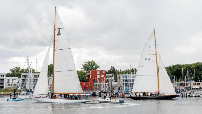 Zahlreiche Boote messen sich auch in diesem Jahr wieder bei der Travemünder Woche. (Archivbild)