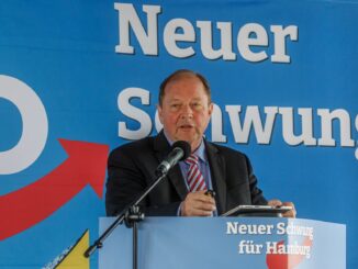 Landeschef Dirk Nockemann erhält bei der Aufstellungsversammlung der AfD 94 Prozent der Stimmen.