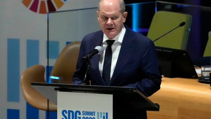 Bundeskanzler Olaf Scholz wird die erste Hamburg Sustainabilty Conferene eröffnen.