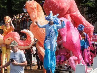 Wild, bunt und ausgelassen hat Hamburg den CSD mit einer Demo gefeiert.