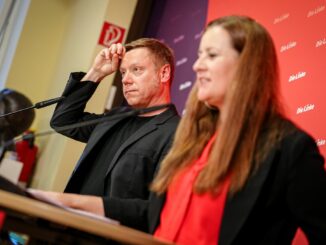 Die bisheringen Parteichefs der Linken, Janine Wissler und Martin Schirdewan, habe ihren Rückzug angekündigt. (Archivbild)