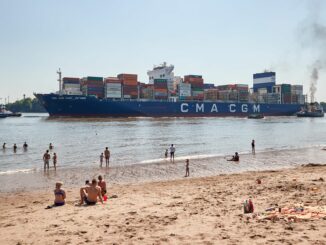 Für die Schwimmerin könnte der Ausflug ins Fahrwasser Konsequenzen haben:.