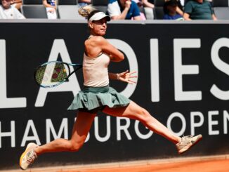 Anna Bondar hat das Tennisturinier in Hamburg gewonnen.