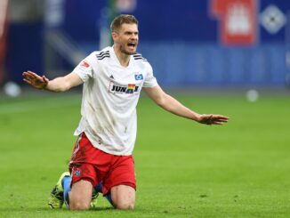 Zweitliga-Rekordtorschütze Simon Terodde traf auch für den HSV.