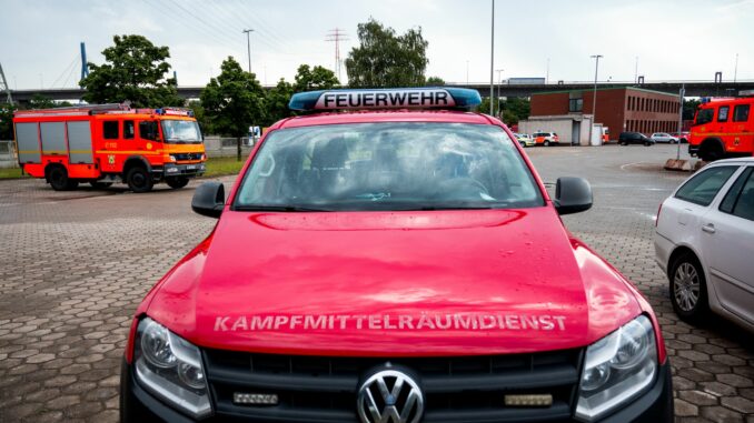 Der Kampfmittelräumdienst entschärfte die Bombe.