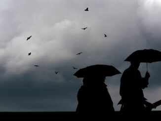 In Hamburg und Schleswig-Holstein sind Schauer und Gewitter zu erwarten. Am Abend wird es warm. (Archivbild)