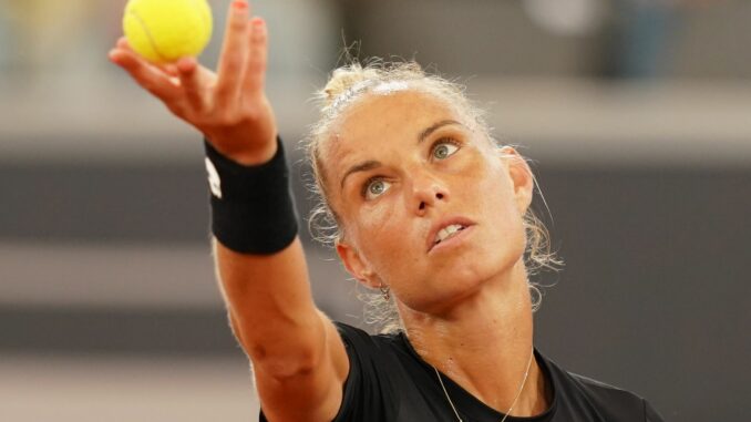 Erneut im Endspiel am Hamburger Rothenbaum: Die Tennisspielerin Arantxa Rus aus den Niederlanden.