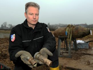 Jährlich werden laut Oliver Kinast in Schleswig-Holstein etwa 20 Fliegerbomben entschärft. (Archivbild)