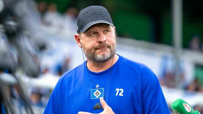 HSV-Coach Steffen Baumgart hat im Angriff jetzt die Qual der Wahl.