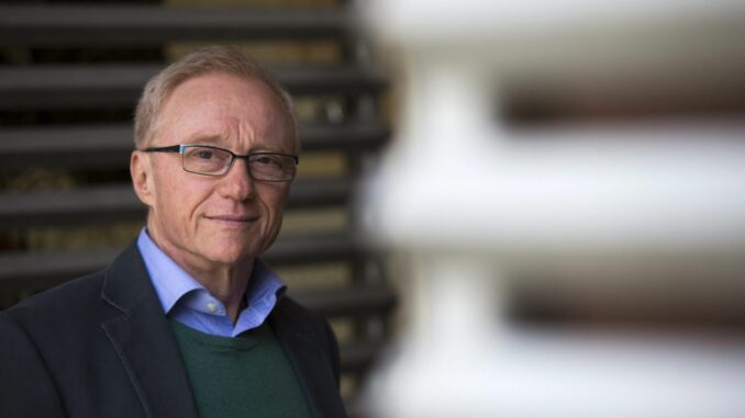 David Grossman wird für seinen Einsatz im Nahostkonflikt ausgezeichnet. 