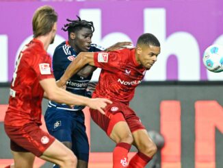 Der 1. FC Kaiserslautern und der Hamburger SV trennen sich 2:2.