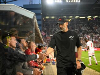 RB-Trainer Marco Rose hat die Fans von St. Pauli gelobt.