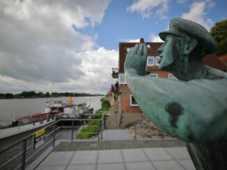 Lauenburg bleibt zunächst vom Hochwasser verschont.