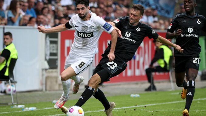 Mittelfeldspieler Jonas Meffert hat seinen Vertrag beim HSV vorzeitig verlängert.