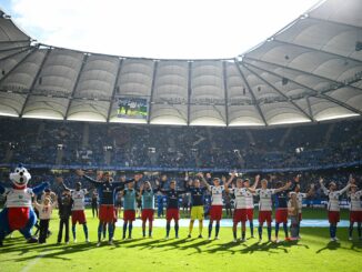 Viel Grund zur Freude: Der Hamburger SV besiegte Regensburg mit 5:0.