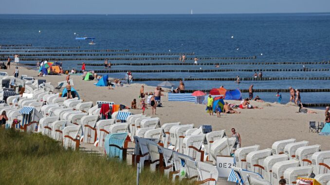 In der Ostsee wurden teils «extrem hohe Temperaturen» gemessen. (Symbolbild)