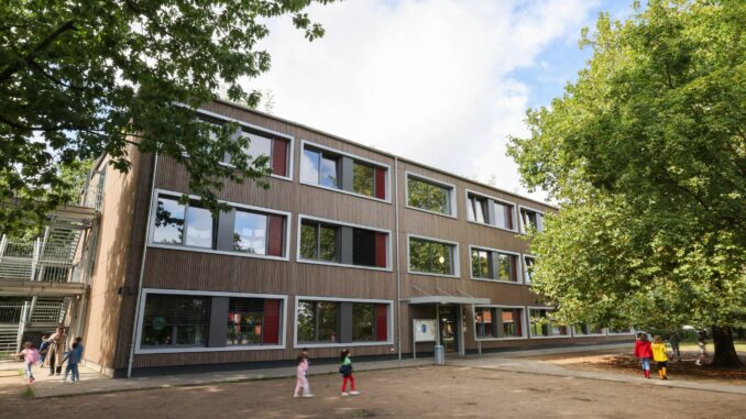 Rund 40 Mal ist das «Hamburger Klassenhaus» nach Angaben der Schulbehörde bereits gebaut worden.