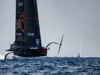 Das Schweizer Team Alinghi Red Bull Racing hat sich den vierten Halbfinal-Platz gesichert.