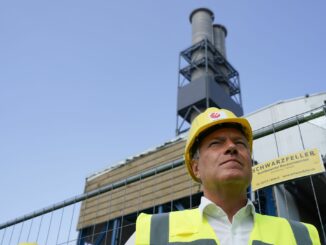 Wenige Wochen nach Übergabe von Förderbescheiden durch Bundeswirtschaftsminister Habeck hat Siemens Energy einen Auftrag zum Bau einer Wasserstoff-Produktionsanlage in Hamburg bekommen. (Archivbild)