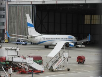 An Bord waren auch sieben Ausreisepflichtige aus Hamburg.