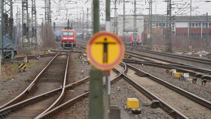 Weil ein zweiter Lokführer eine Schnellbremsung einleitete, konnte Schlimmeres verhindert werden. (Symbolfoto)