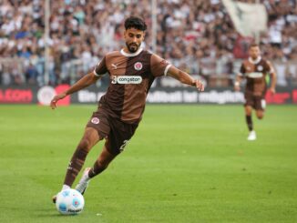 FC St. Paulis Elias Saad hat sich eine Bänderverletzung am Sprunggelenk zugezogen.