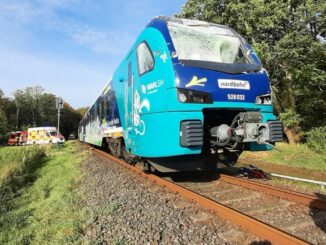 Unfall auf der Bahnstrecke in Hohenwestedt.