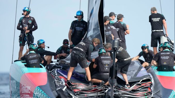 Der Titelverteidiger aus Neuseeland dominiert weiter beim 37. America's Cup