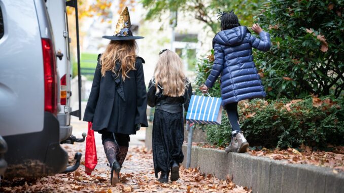 Zu Halloween ruft die Hamburger Polizei Autofahrer zu besonderer Vorsicht auf. (Archivbild)