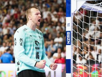 Torhüter Tomas Mrkva und der THW Kiel bezwangen den spanischen Club CD Torrelavega.