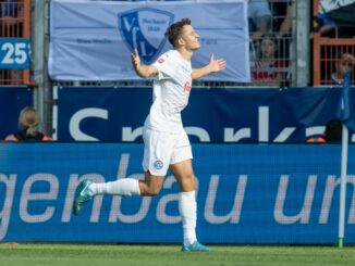 Benedikt Pichler erzielte zwei Treffer beim 5:0 im Testspiel von Holstein Kiel gegen Silkeborg IF.