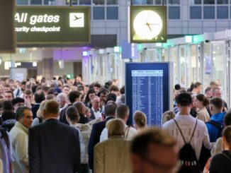 In den Herbstferien im Norden erwartet der Hamburger Flughafen besonders viel Betrieb. (Archivbild)