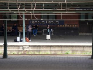 Im Harburger Bahnhof haben zwei aggressive Männer randaliert und einen Bundespolizisten verletzt.