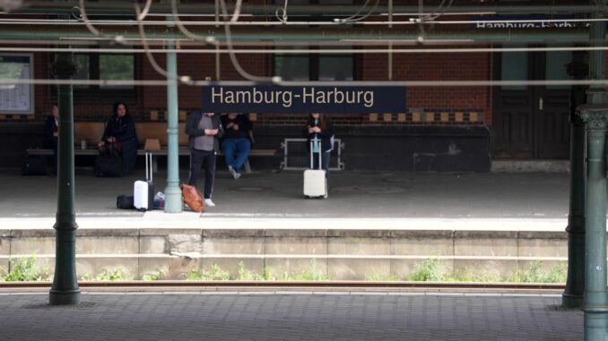 Im Harburger Bahnhof haben zwei aggressive Männer randaliert und einen Bundespolizisten verletzt.