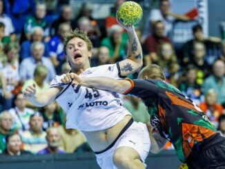 Emil Madsen und der THW Kiel trafen in Serbien auf den HC Vojvodina Novi Sad.