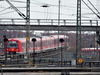 In einer S-Bahn am Bahnhof Altona hat ein Mann den Hitlergruß gezeigt. (Illustration)