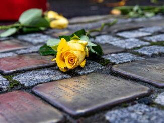 Stolpersteine erinnern an Opfer der Nationalsozialisten (Archivbild)