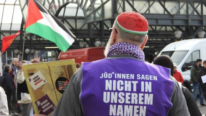 Demonstration in Hamburg